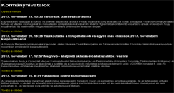 Desktop Screenshot of akadalymentes.kormanyhivatal.hu